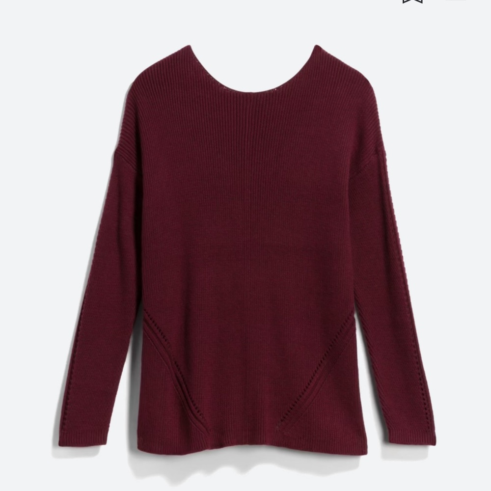 Pixley Sancho Bar Back Cutout Detail Pullover